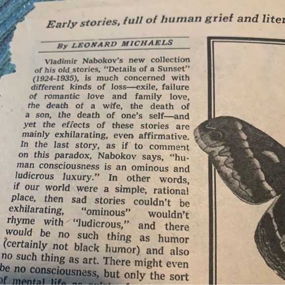 A RUSSIAN BEAUTY AND OTHER STORIES by Vladimir Nabokov HC/DJ/1973 FIRST ED. - Picture 12 of 14